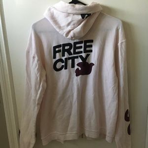 Free city zip hoodie